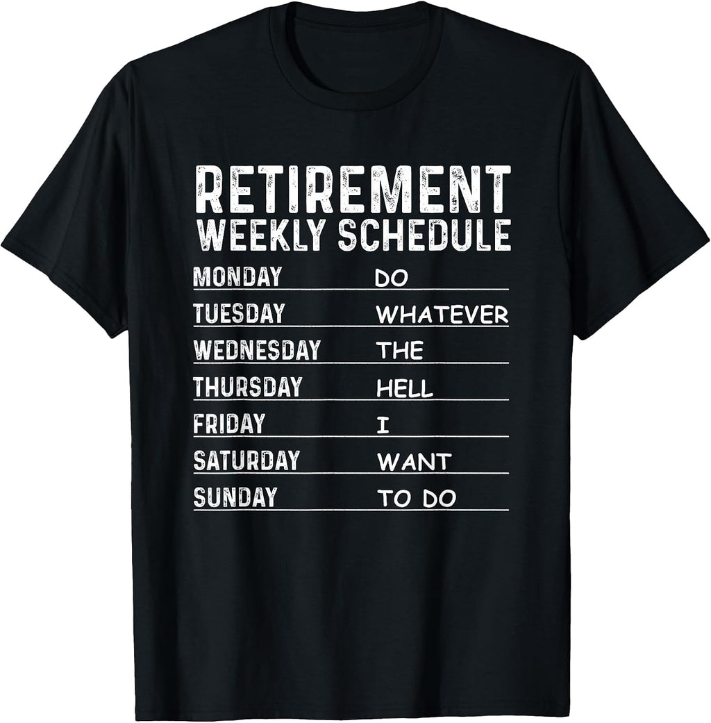 Funny Retirement Gift for Men Women Cool Retired Retiree T-Shirt Small