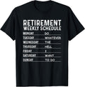 Funny Retirement Gift for Men Women Cool Retired Retiree T-Shirt Small