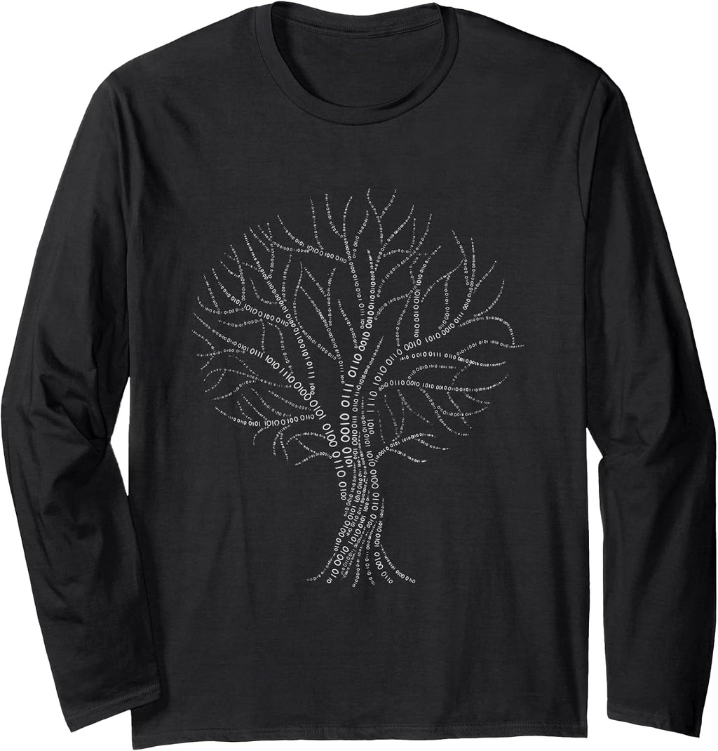 Nerd Binary Tree Long Shirt & Gifts