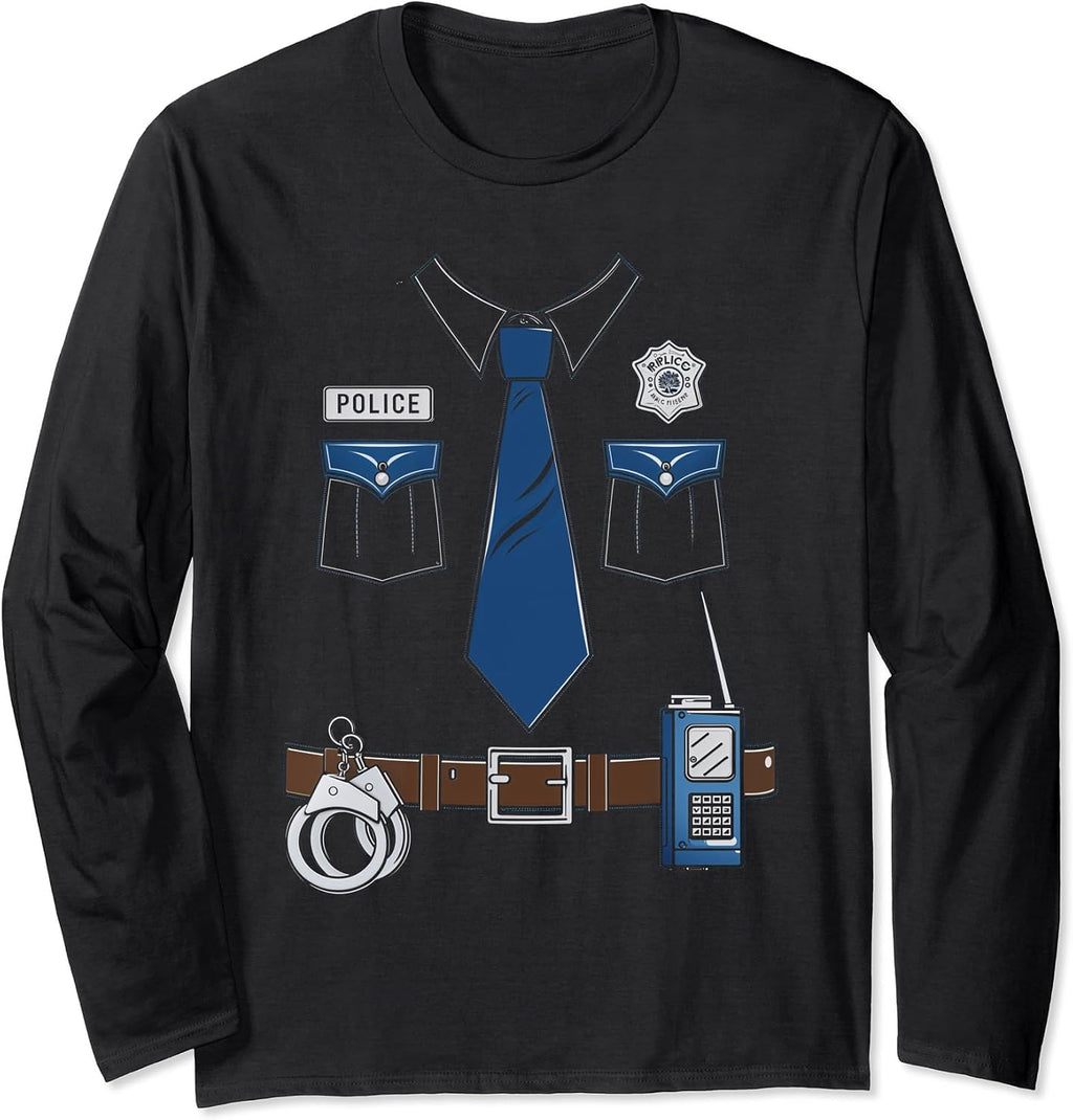 Police Theme Party Cop Costume Officer Merch