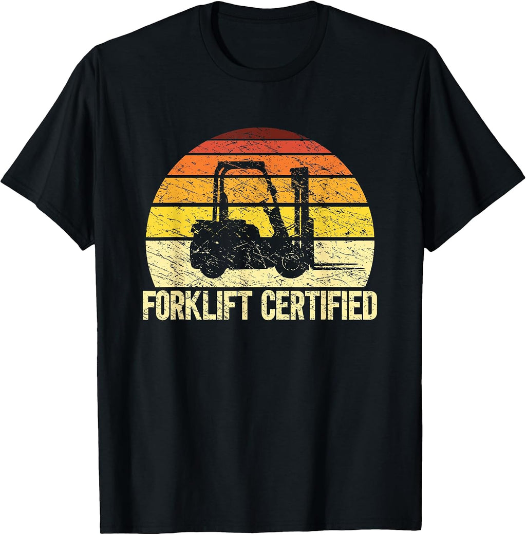 Retro Forklift Certified Forklift Operator