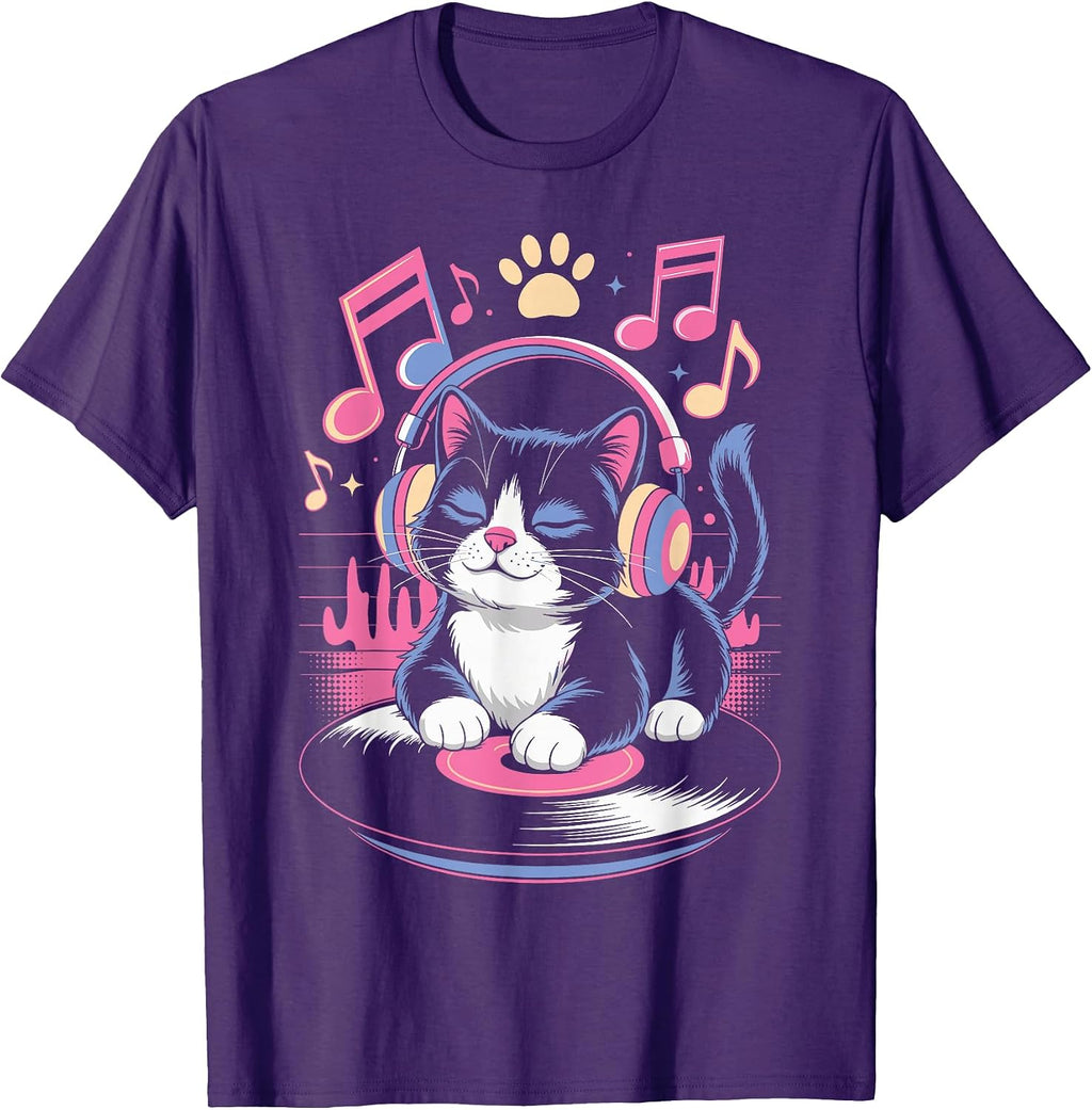 DJ Cat Vibes For Music Lovers And Cute Feline Fans