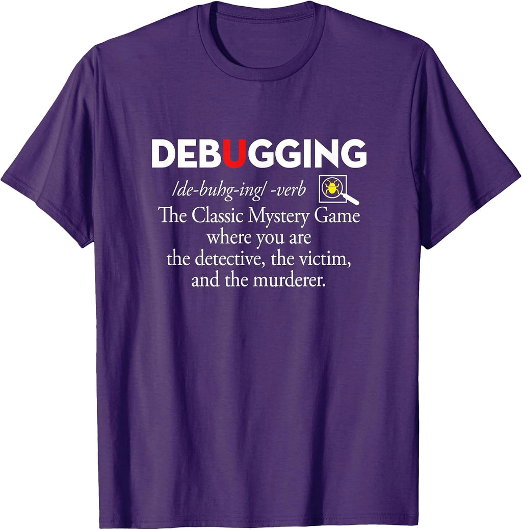 Debugging Classic Mystery Game Funny Coding