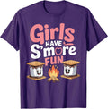 Girls Have Smore Fun Camping Girl