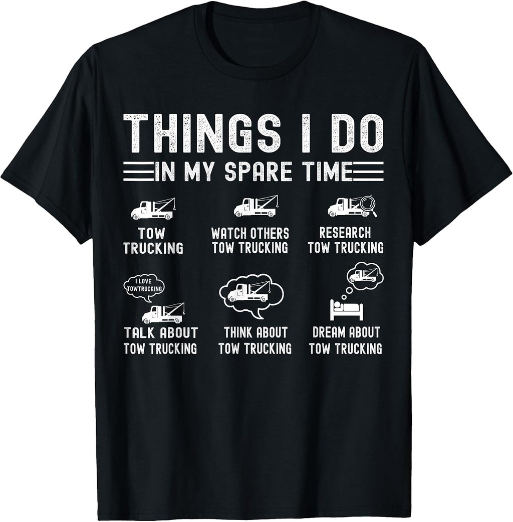 Funny Tow Truck Operator Merch Apparel