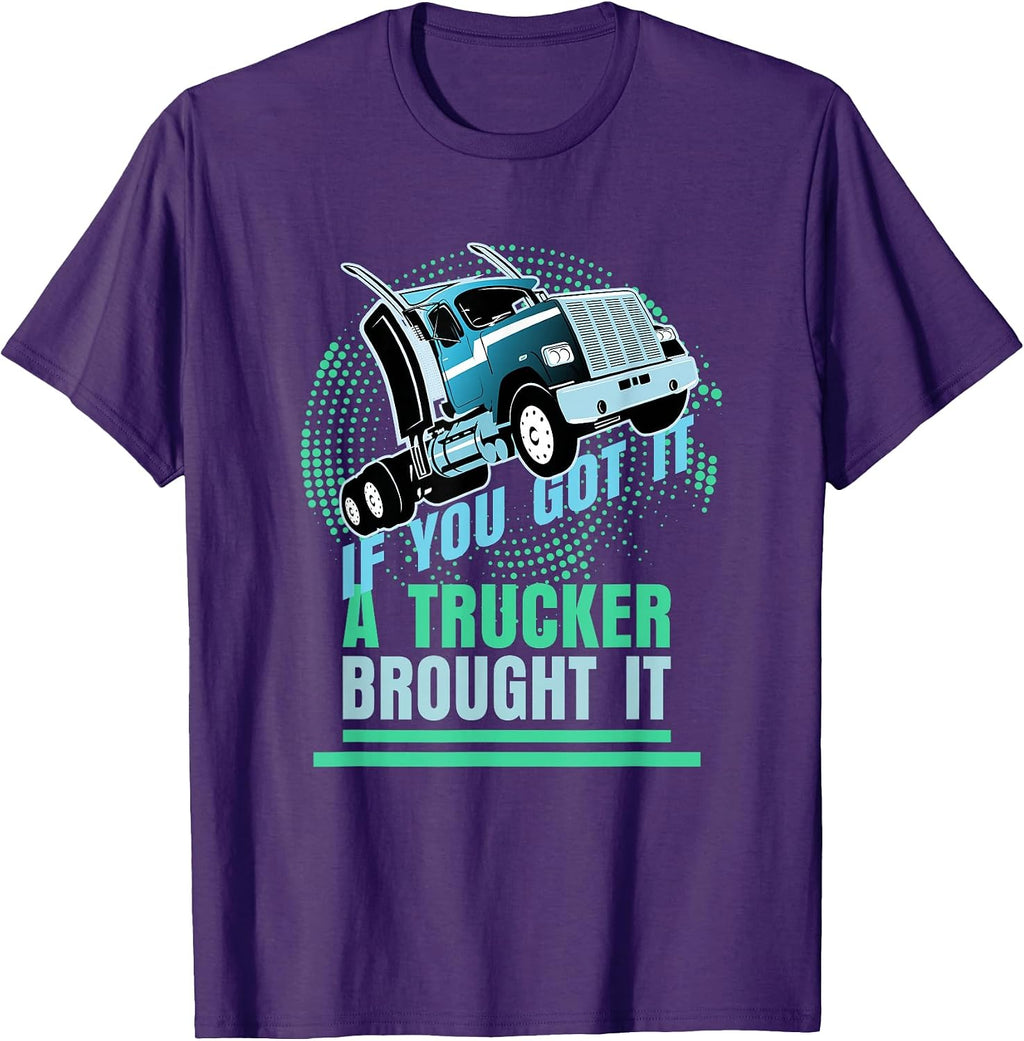 truck driver and funny trucker style designs