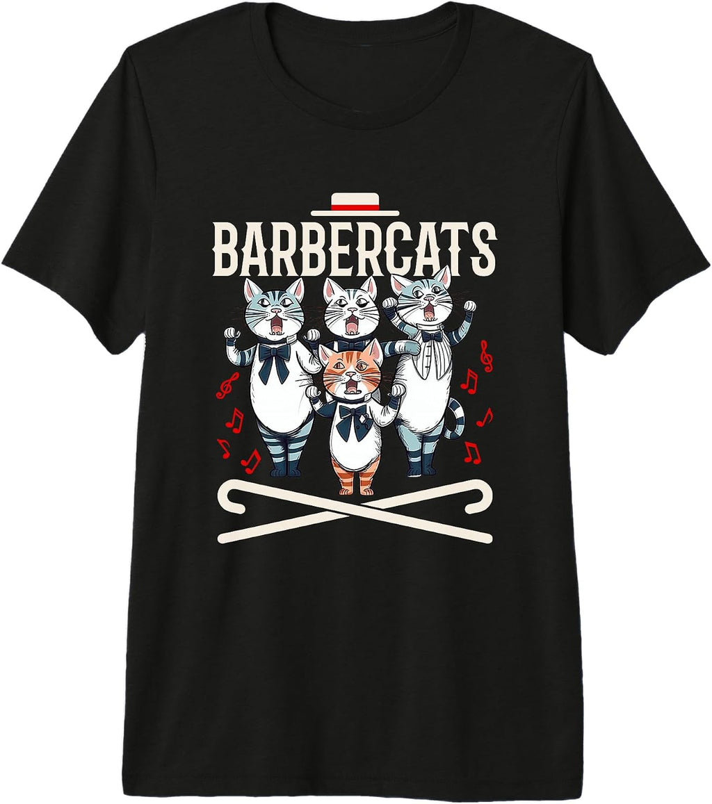 Cute Cats Singing Barbershop Harmony
