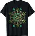 Metatron Sacred Geometry Retro Spiritual Yoga