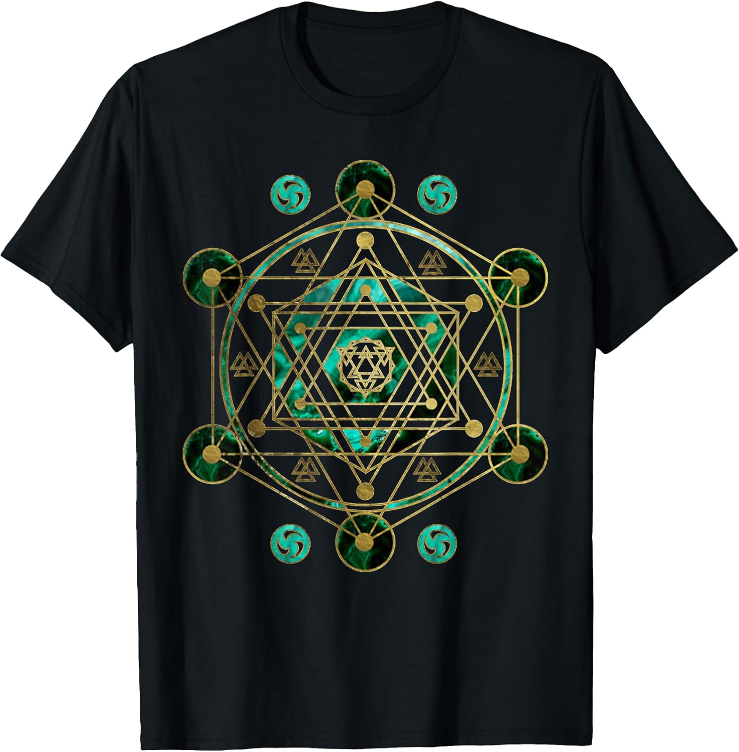 Metatron Sacred Geometry Retro Spiritual Yoga