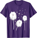 Pomeranian Dwarf Spitz Pom Dog Owner Dandelion Flower Men Women Girls Kids T-Shirt