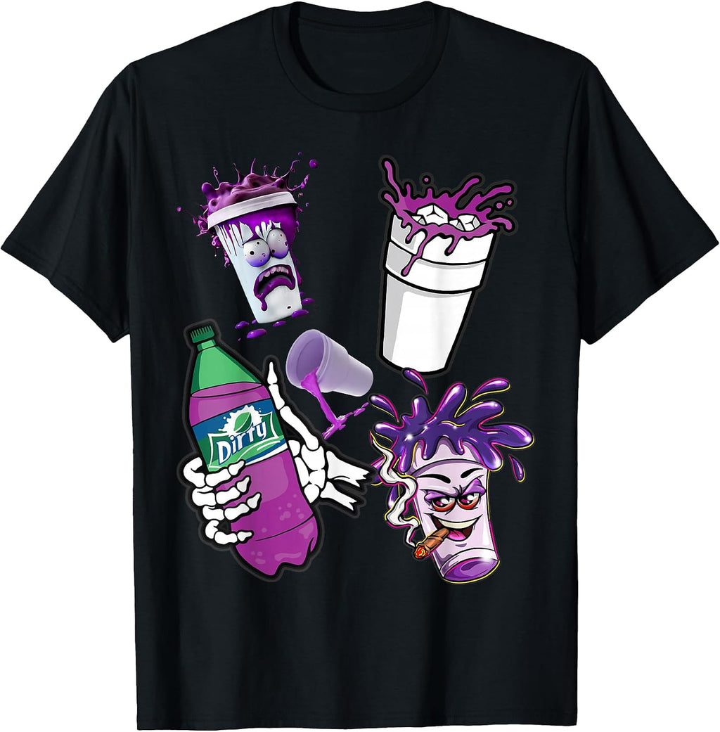 Lean shirts, Purple Drank, Dirty Double cup, Lean
