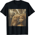 Distressed Doll Smoking Meme Tee