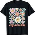 Groovy Retro 70s Peace Hippie Fun Love Smile Shirt