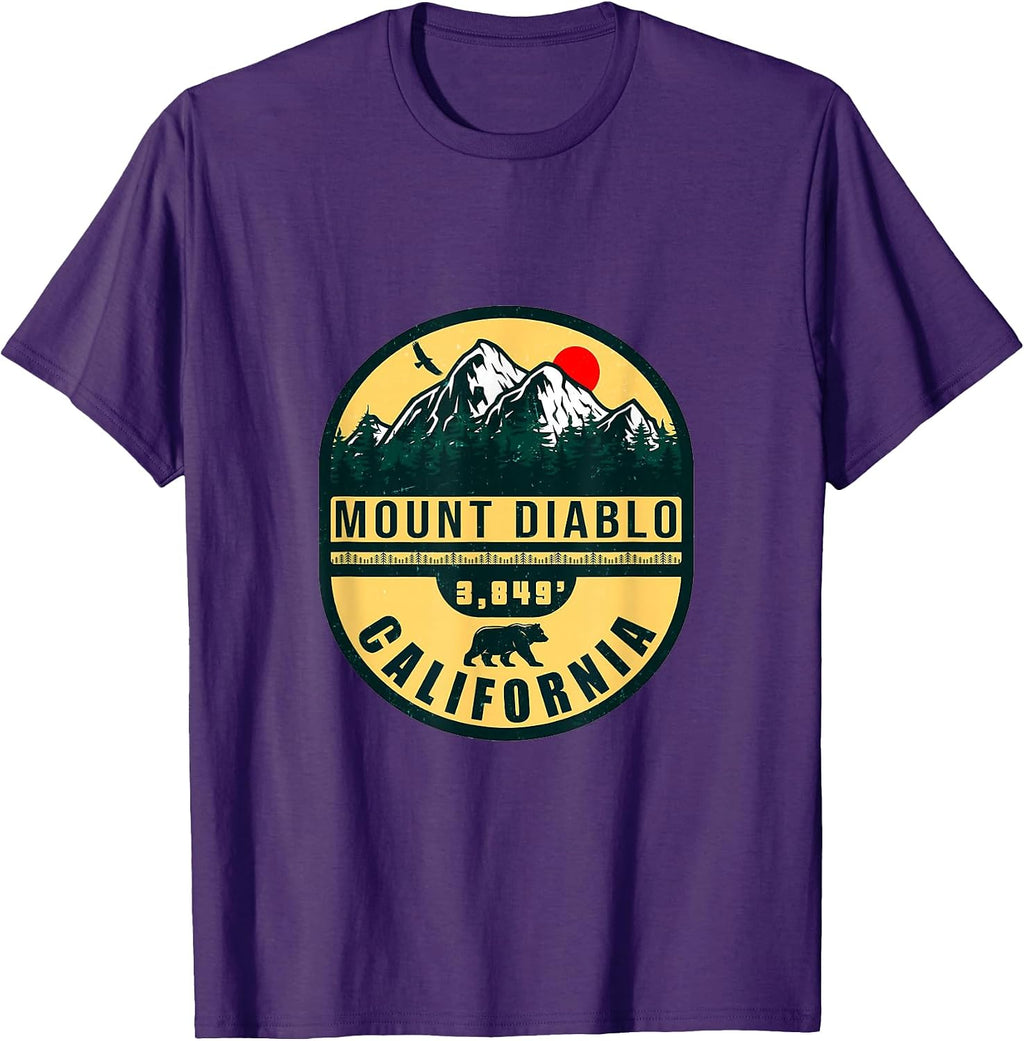 Retro Vintage Mount Diablo