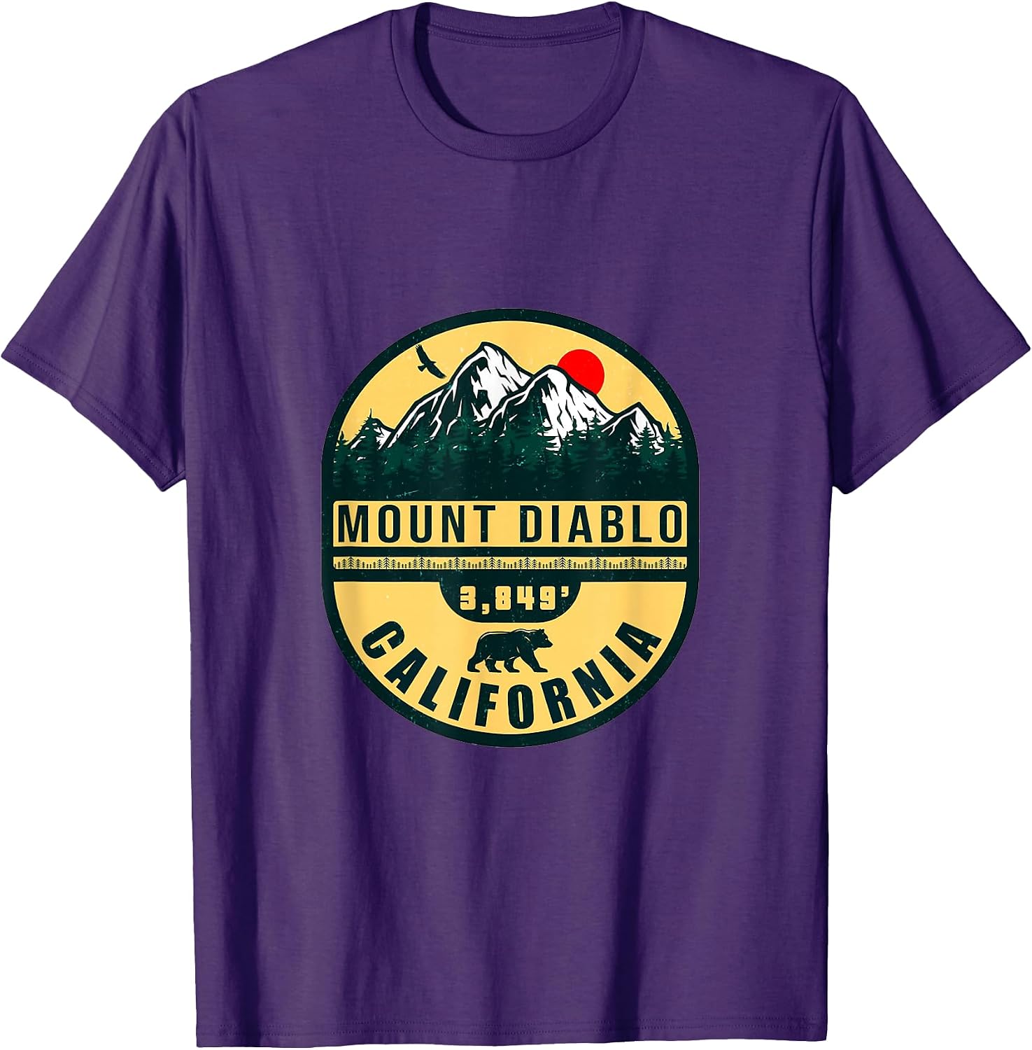Retro Vintage Mount Diablo