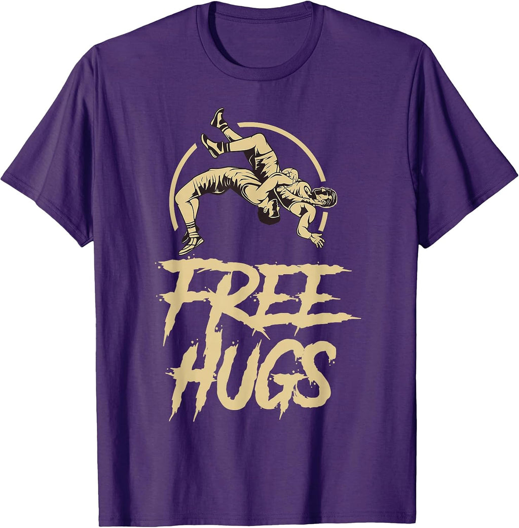 Funny Free Hugs Wrestling Gifts