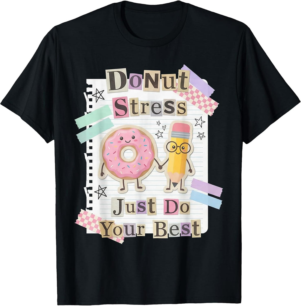 Test Day Rock The Test Teacher Tee
