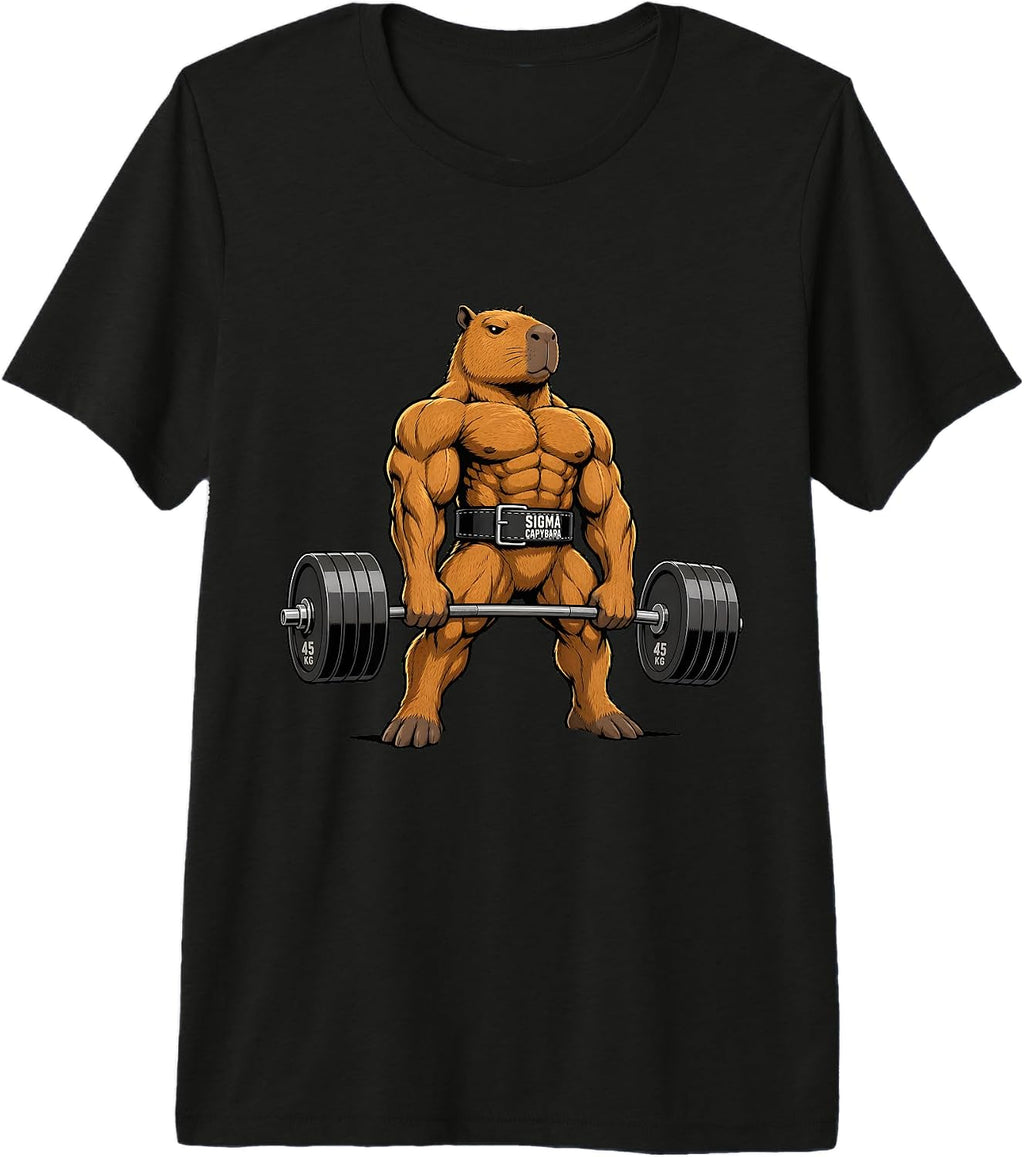 Sigma Capybara Fitness Gym Strength Weightlifting