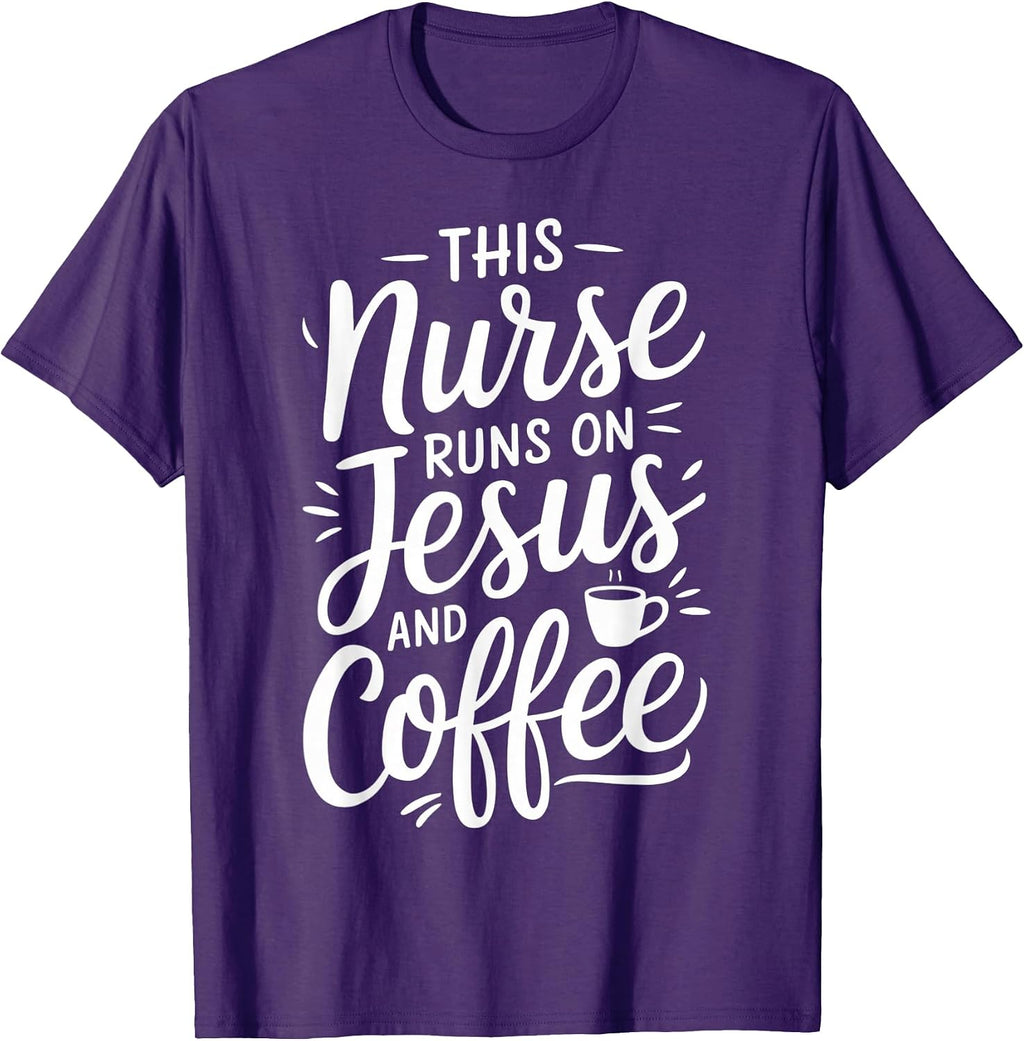 Nurse Faith Coffee Jesus Motivation
