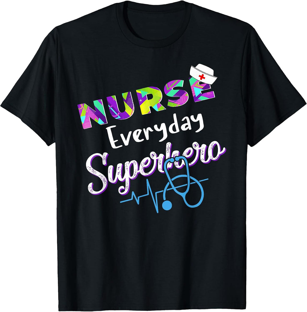 Nurse Every Day Superhero Coloring