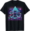 Classic Arcade Gaming Design T-Shirt