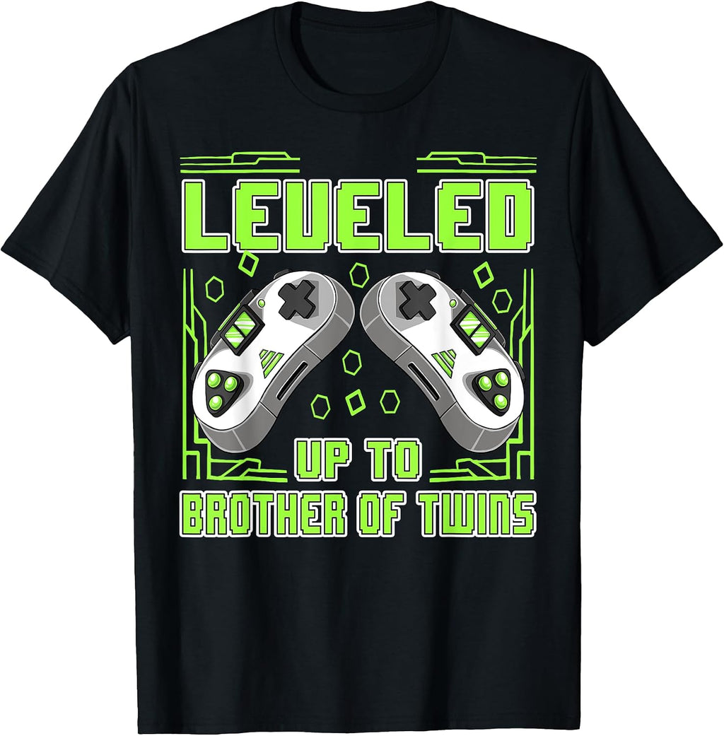Leveled Up To Twin Girl Boy Family of Video Gamers