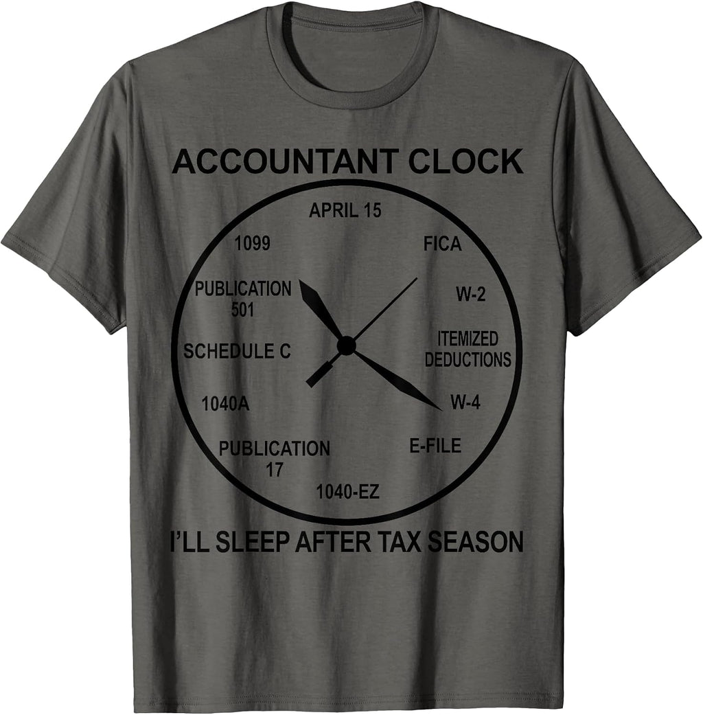 Cute Accountancy Bookkeepers Tax Season Designs