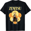 Kimetsu no Yaiba Zenitsu Yellow Flash Night T-Shirt