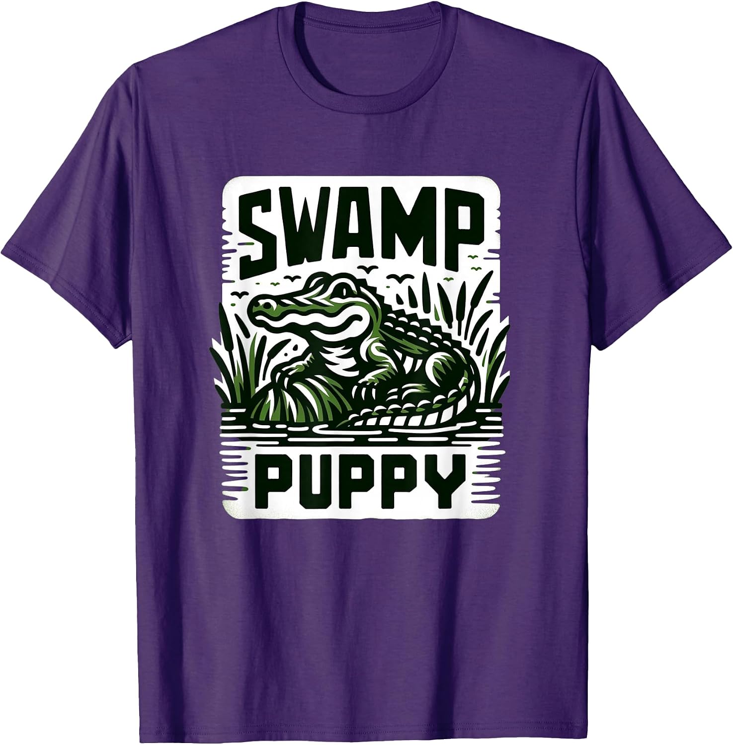 Funny Crocodile Alligator Swamp Puppy Joke Humor