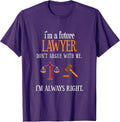 Funny lawyer gift tees