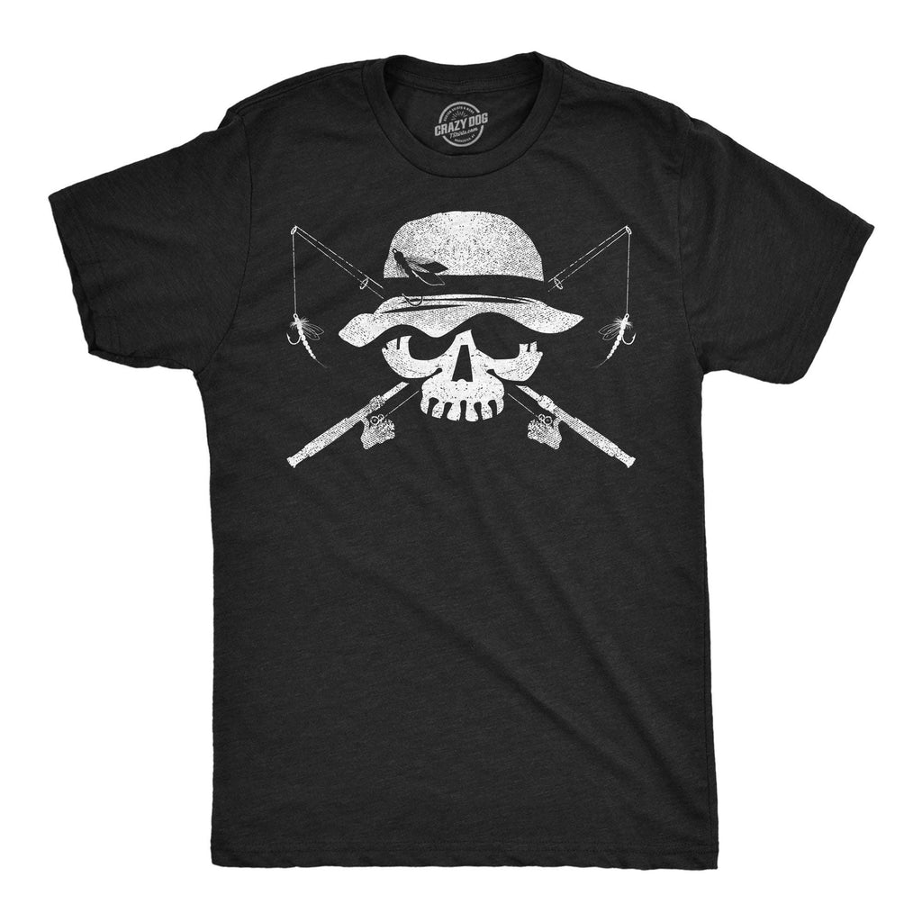 Fishing Skull Men's T Shirt