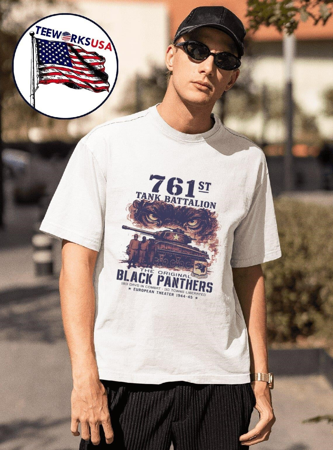 761St Tank Battalion The Original Black Panthers European Theater Shirt