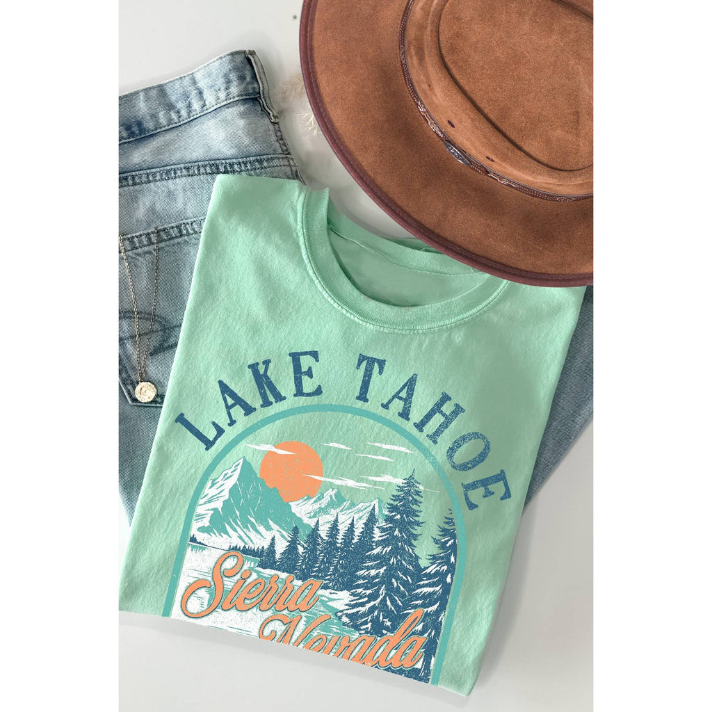Lake Tahoe Sierra Nevada National Park Short Sleeve T Shirt