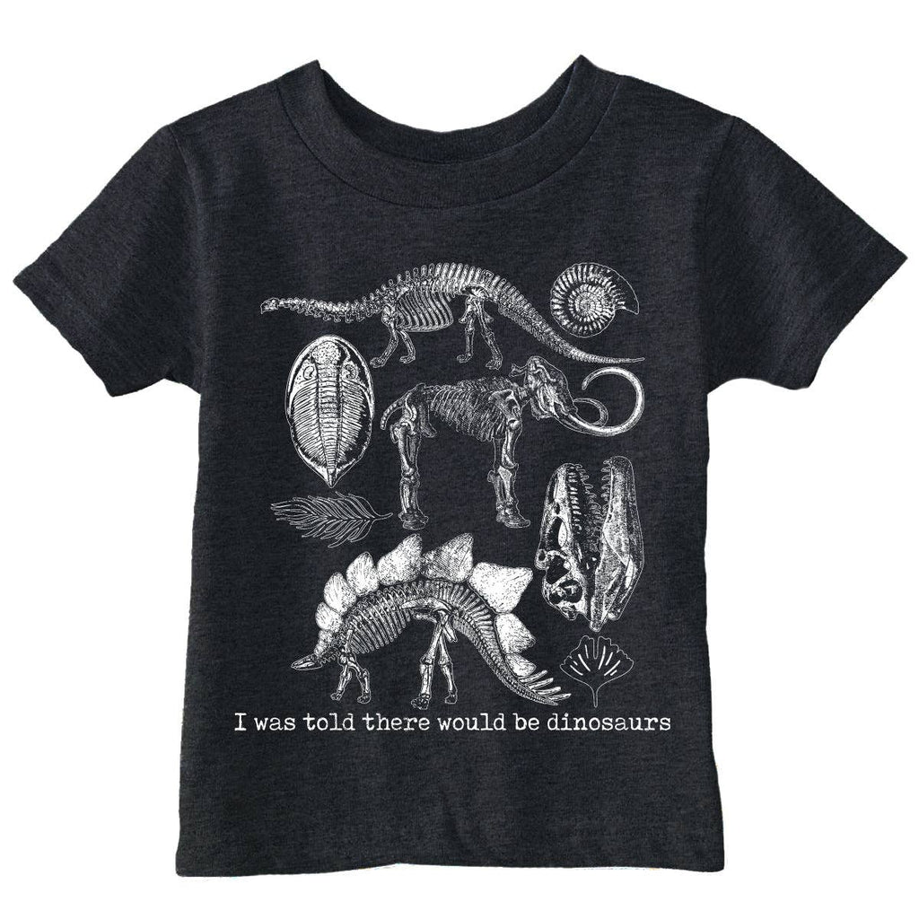I Was Told There Would Be Dinosaurs Toddler T Shirt