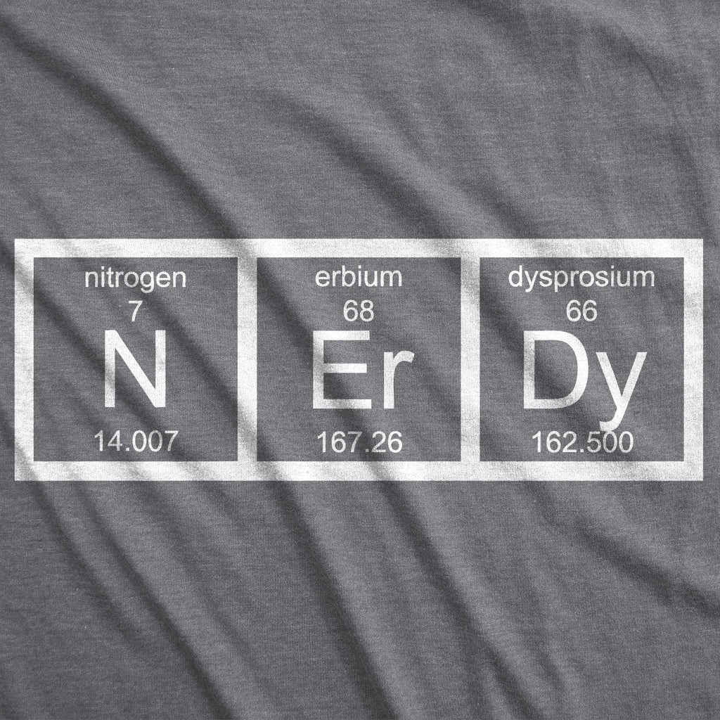 Nerdy Periodic Table Women's T Shirt