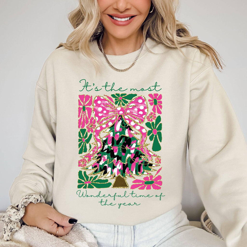 It's the Most Wonderful Time of the Year Fauxgold Sweatshirt