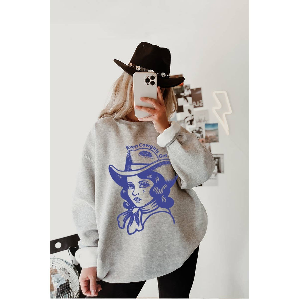 Cowgirls Western Vintage  Graphic Sweatshirts Graphic Tee