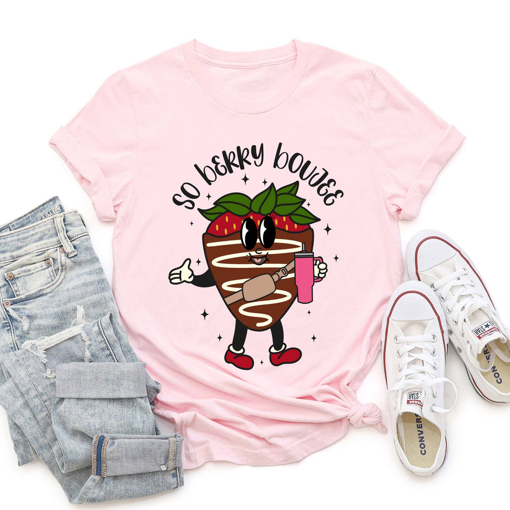 Super Soft Chocolate Strawberry T-Shirt
