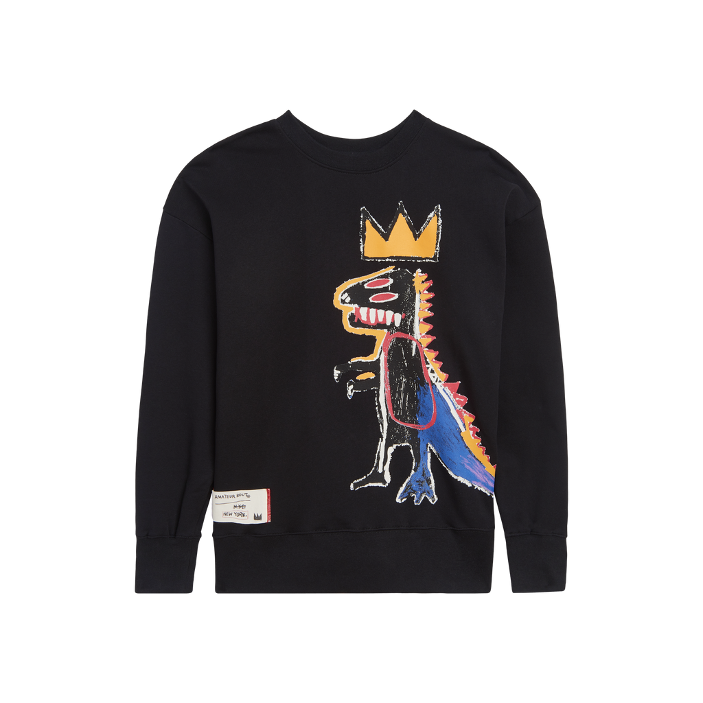 Basquiat “Pez Dispenser” Printed Crewneck