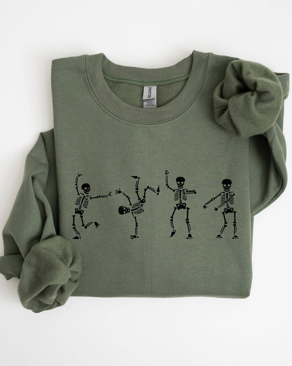 Funny Skeletons, Dance,  Spooky, Halloween Sweatshirt