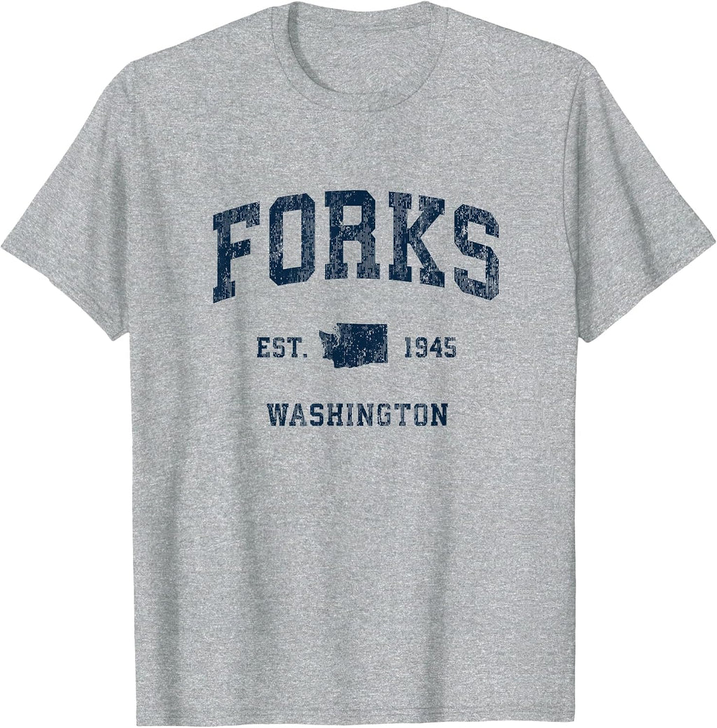 Forks WA Retro T-Shirts & Gifts