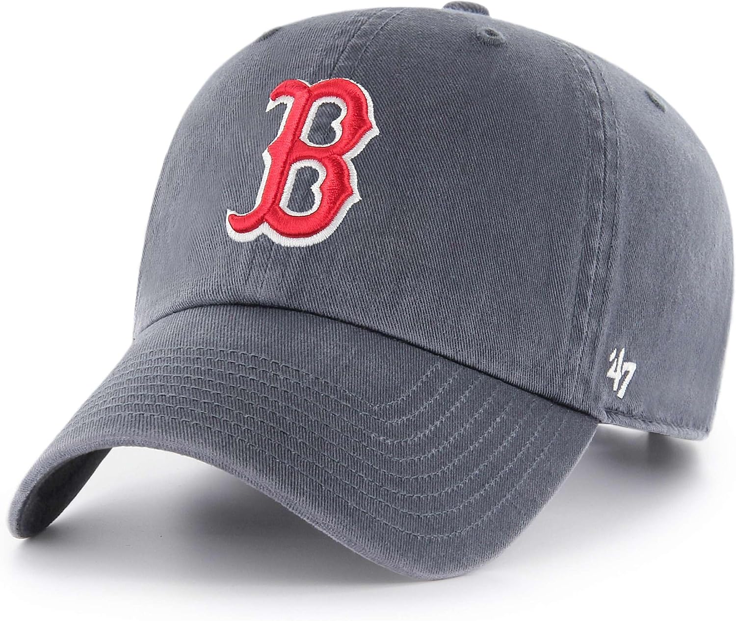 Brand MLB Primary Logo Clean Up Adjustable Baseball Cap Hat, Adult