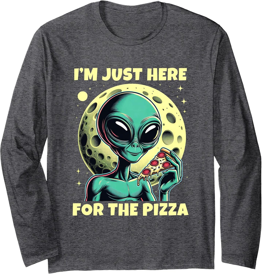 Alien Pizza Design Boys Men Women UFO