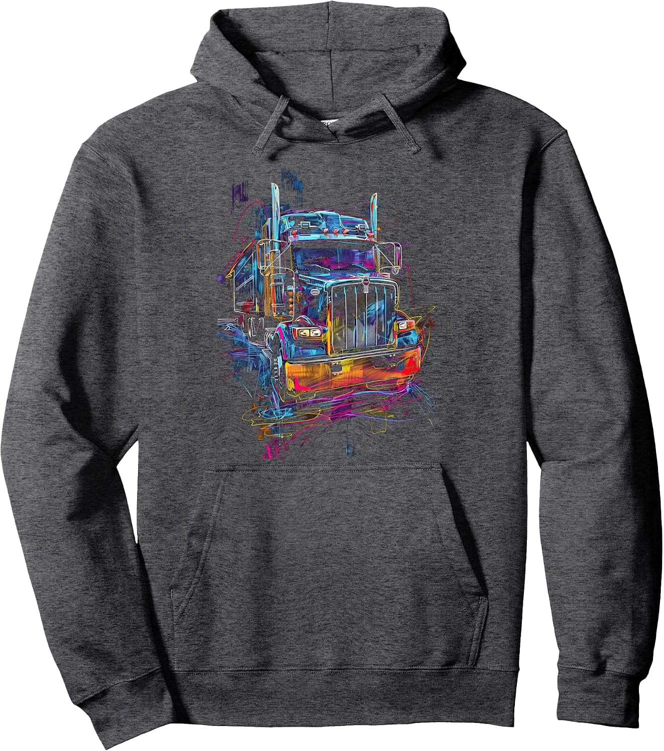Semi Truck Driver 18 Wheeler Trucker merch