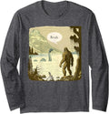 Funny Bigfoot Bruh Sasquatch Introvert Loch Ness