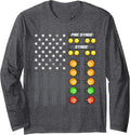 Drag Racing American Flag Drag Strip Tree Light