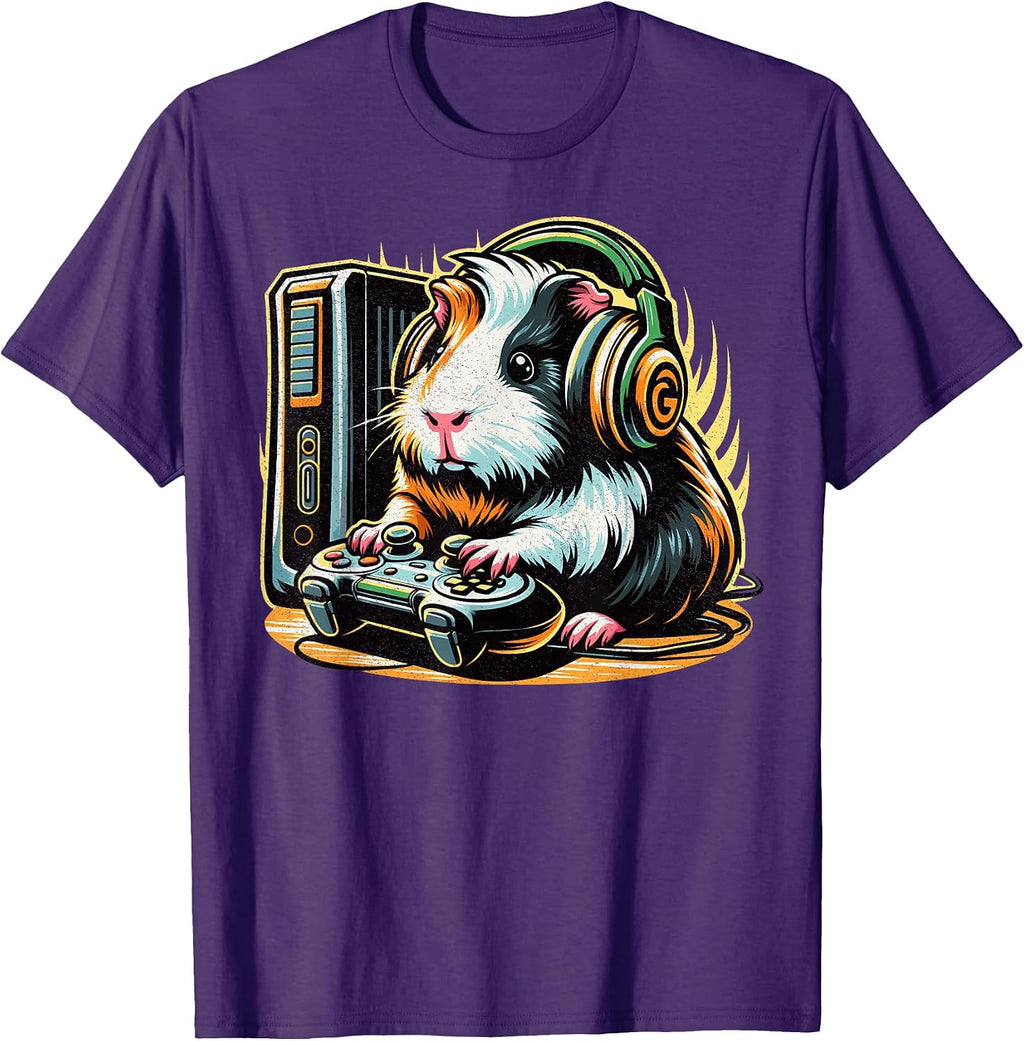 Guinea Pig fluffy cavy Gamers Tees