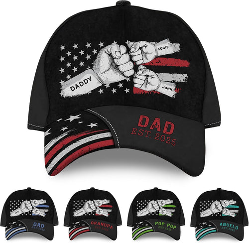 250th Anniversary USA Hat - Custom American 250 Years Anniversary Printed 3D Hat, 1776-2026 Patriotic Cap Gifts