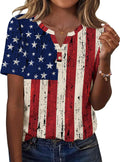 Womens Summer Tops Casual Short Sleeve V Neck Shirts Business Dressy Work Blouses