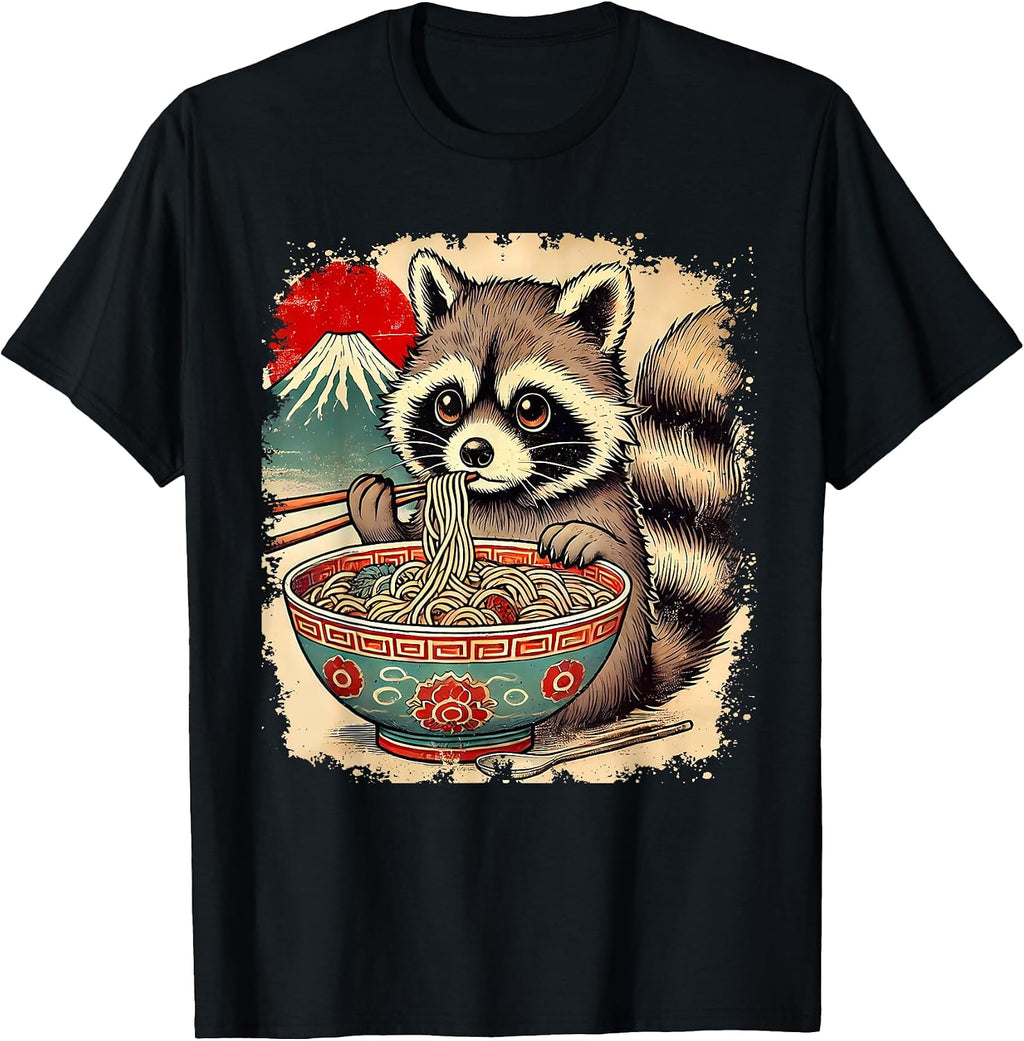 Raccoon Anime Ramen Clothing Co.